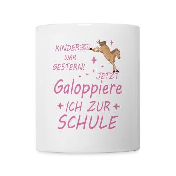 Kindergarten War Gestern - Tasse - Weiß - Vorne