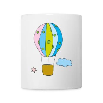 heissluftballon - Tasse - Weiß - Vorne