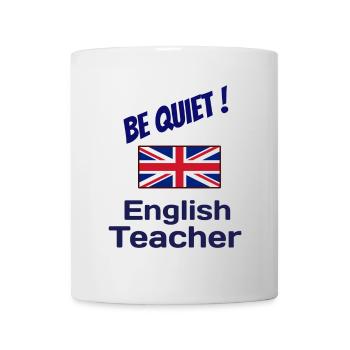 Idée cadeau prof d'anglais - Mug blanc - blanc - Devant