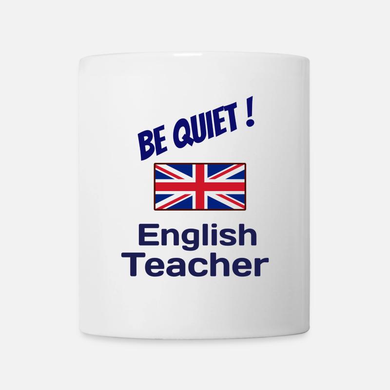 Idée cadeau prof d'anglais - Mug blanc - blanc