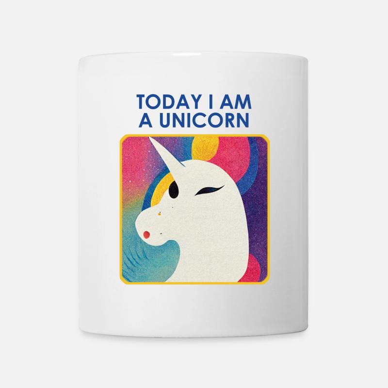 Unicorn with Motto – Unique Design - Mug - white