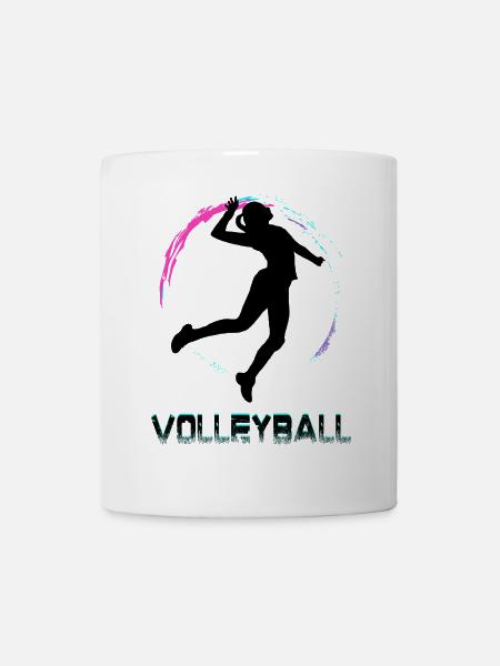 Volley-ball - Mug blanc - blanc