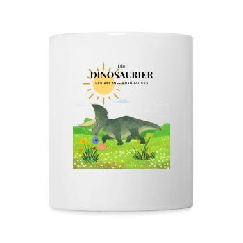 Dinosaurier ART - Tasse - Weiß - Vorne