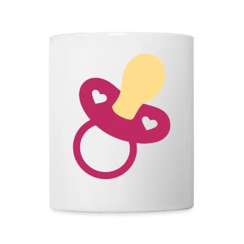 Baby Geburt 2025 Geschenk Geschenkidee - Tasse - Weiß - Vorne