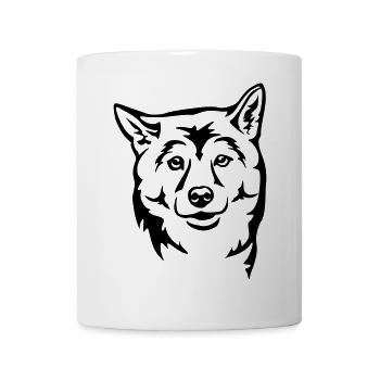 Shiba Head - Mug - white - Front