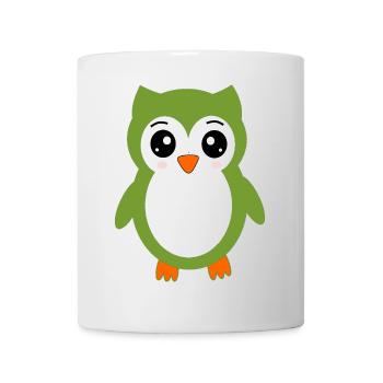 Owl Green Owl - Mug - white - Front