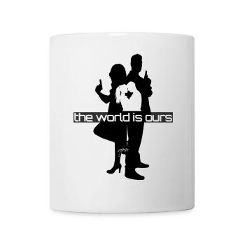 the world is ours (Mafia Couple) - Tasse - Weiß - Vorne