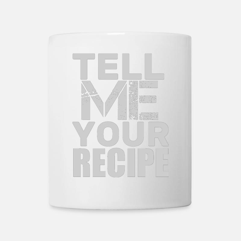 tell recipe - Tasse - Weiß
