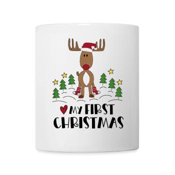 Mon premier Noël - Mug blanc - blanc - Devant