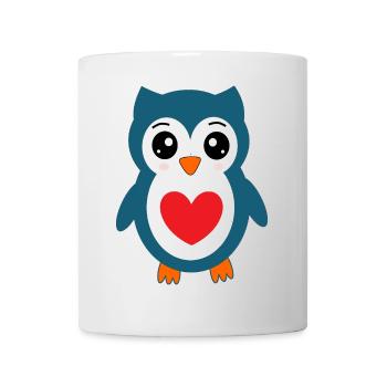 Owl Blue Owl - Mug - white - Front