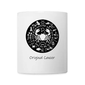 Zodiac sign Cancer 001 black - Mug - white - Front