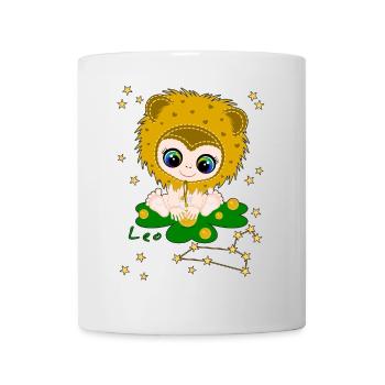 sternzeichen_leo - Mug blanc - blanc - Devant