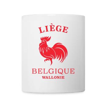 LIEGE Belgien Belgium - Mug - white - Front