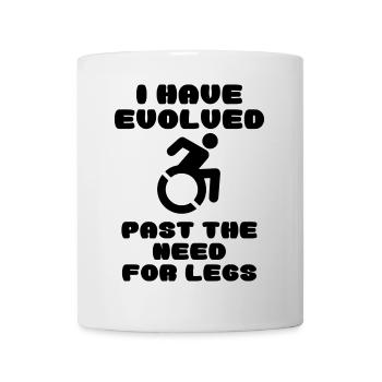Wheelchair users know better * - Mug - white - Front