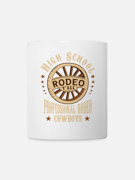 High School Rodeo - Tasse - Weiß