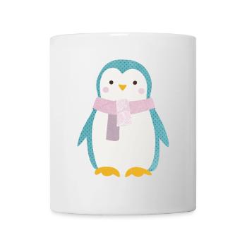 Penguin Dots Scandinave Chambre d’enfant enfants - Mug blanc - blanc - Devant