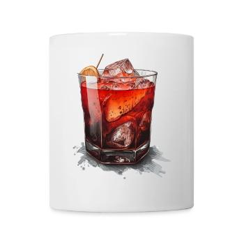 Negroni Cocktail - Tasse - Weiß - Vorne