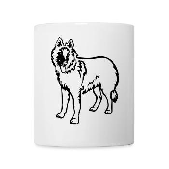 Tervueren - Mug blanc - blanc - Devant
