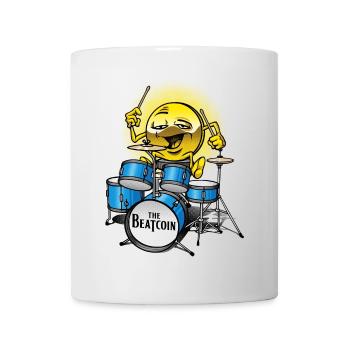 Beat coin - Mug blanc - blanc - Devant