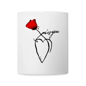Miss you - Mug - white - Front