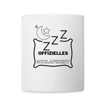 Mondstern Silhouette – Nachtzauber - Tasse - Weiß - Vorne