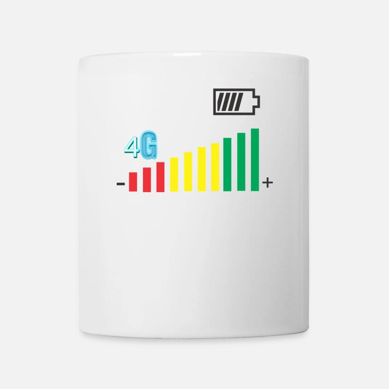 Coverage level - Mug - white