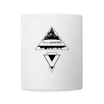 Je suis un Waundara - Je suis un vagabond, dialecte - Mug blanc - blanc - Devant