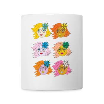 Summer Girls - Mug - white - Front