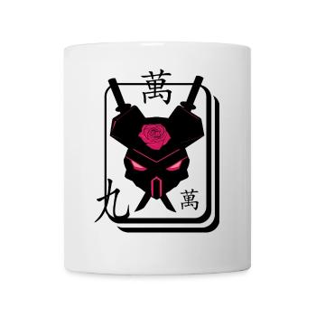 Karate Maus - Tasse - Weiß - Vorne