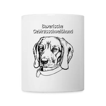 BGS Portrait - Tasse - Weiß - Vorne