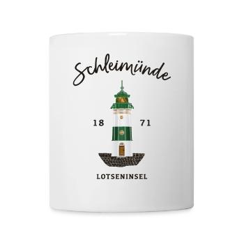 Kappeln, Leuchtturm Schleimünde, Schlei / Ostsee - Tasse - Weiß - Vorne