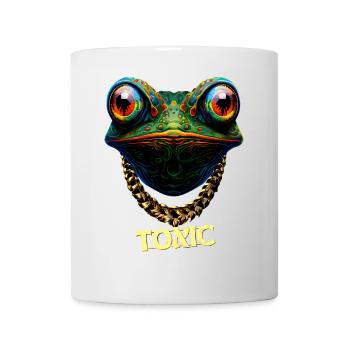 Cute toxic frog - Mug - white - Front