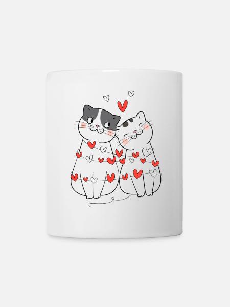 amoureux, je suis amoureux - Mug blanc - blanc