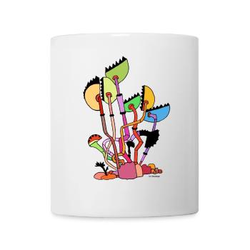 Pante pensée n°9 : Falcaria tubularis - Mug blanc - blanc - Devant