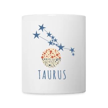 Das Sternbild Stier - Tasse - Weiß - Vorne