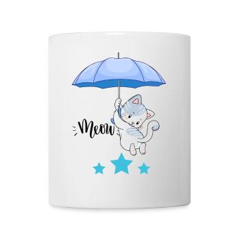 Meow - Tasse - Weiß - Vorne