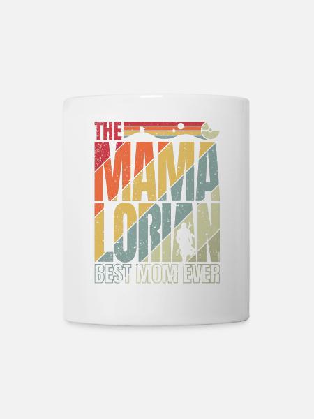 The Mamalorian Vintage : Meilleure Maman ! - Mug blanc - blanc