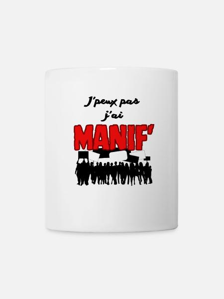 Manif - Mug blanc - blanc