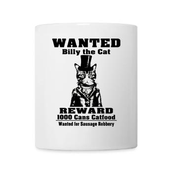 Billy The Cat W - Tasse - Weiß - Vorne
