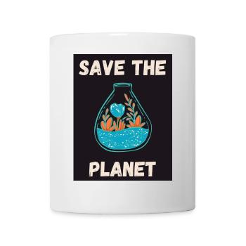 ECOLOGY. PLANET. NATURE. GARDEN. TREE. FLOWER - Mug - white - Front