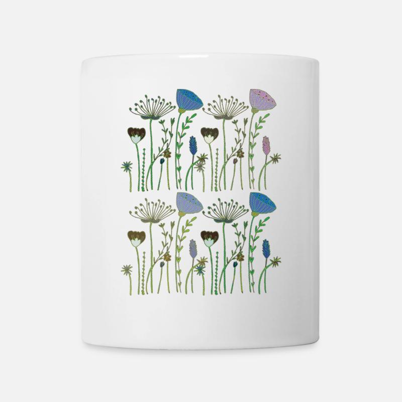 Dried flowers flower meadow - Mug - white