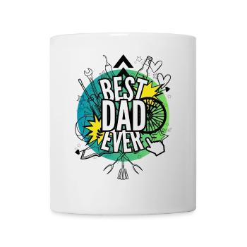 Best dad ever - Mug blanc - blanc - Devant