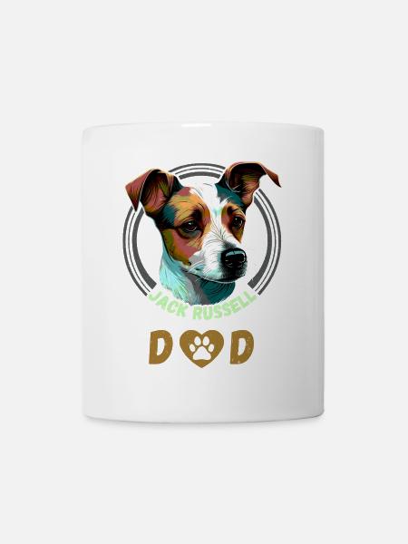 Jack Russell Dad - Mug - white