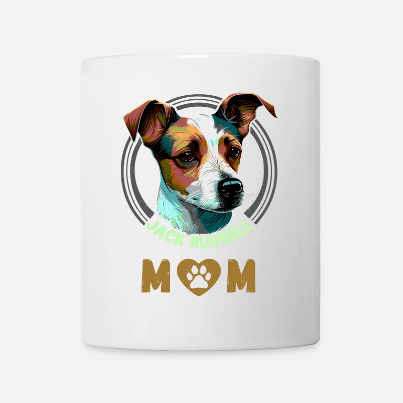 Jack Russell Mom - Mug - white