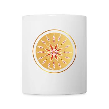 KraftMandala - Sonja Ariel von Staden - Mug - white - Front