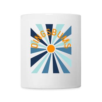 Dingsbums - Wortschätze - vergessene Wörter - Tasse - Weiß - Vorne