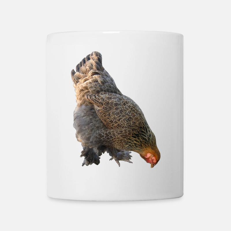 Huhn - Tasse - Weiß