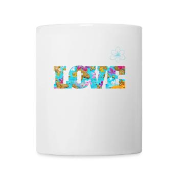 Love Frühlingsblüten - Sonja Ariel von Staden - Tasse - Weiß - Vorne