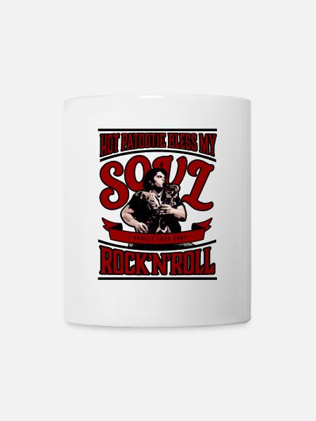 Hot Patootie Bless My Soul Eddie RHPS Red-Black - Mug - white