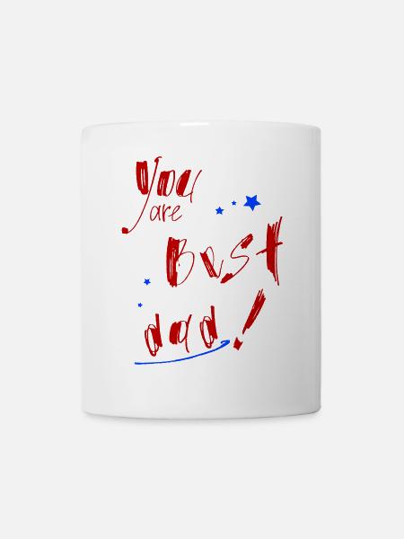 Best Dad , bester Papa - Tasse - Weiß